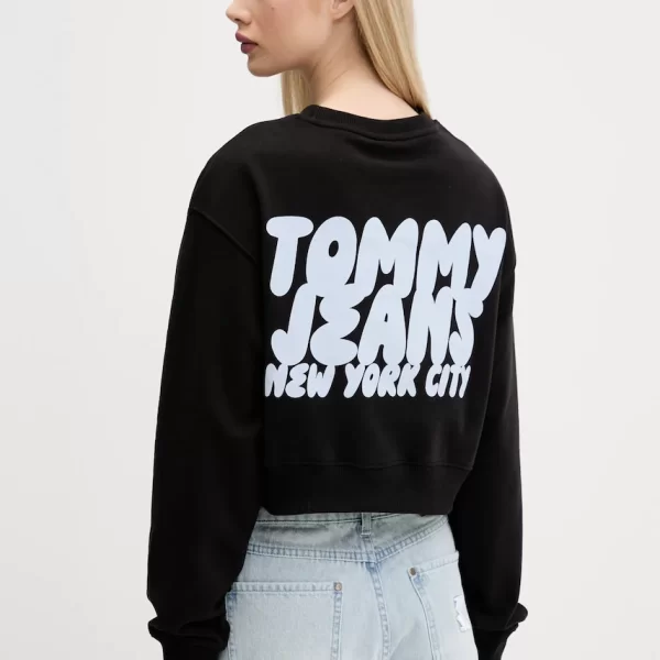 Βαμβακερή μπλούζα Tommy Jeans