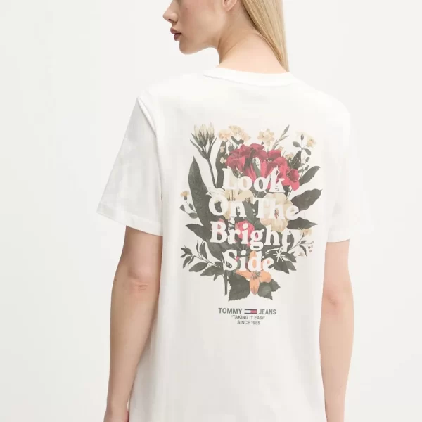 Βαμβακερό μπλουζάκι Tommy Jeans