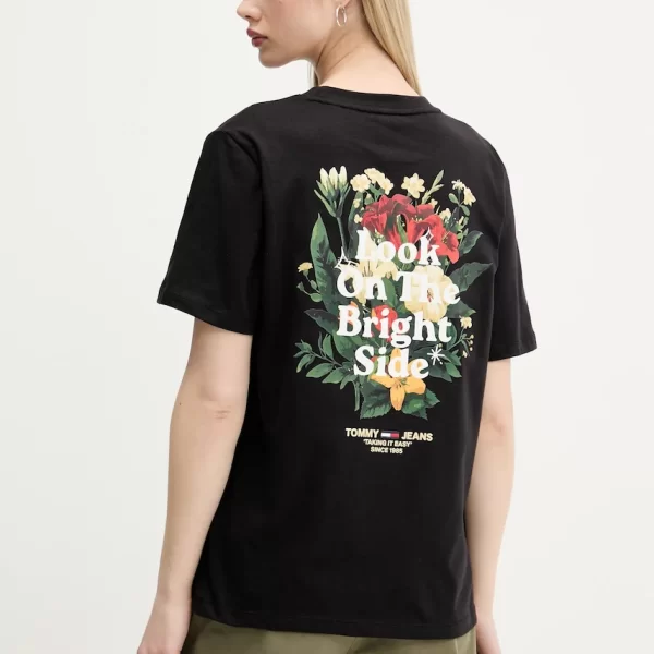 TOMMY JEANS Βαμβακερό μπλουζάκι Tommy Jeans