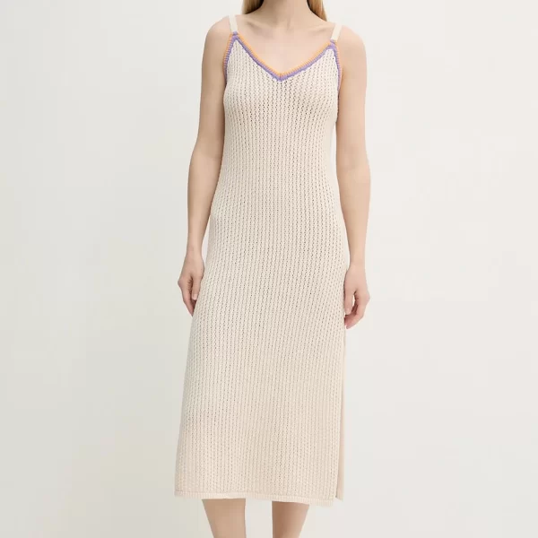 Rip Curl Βαμβακερό φόρεμα Rip Curl CALA VADELLA