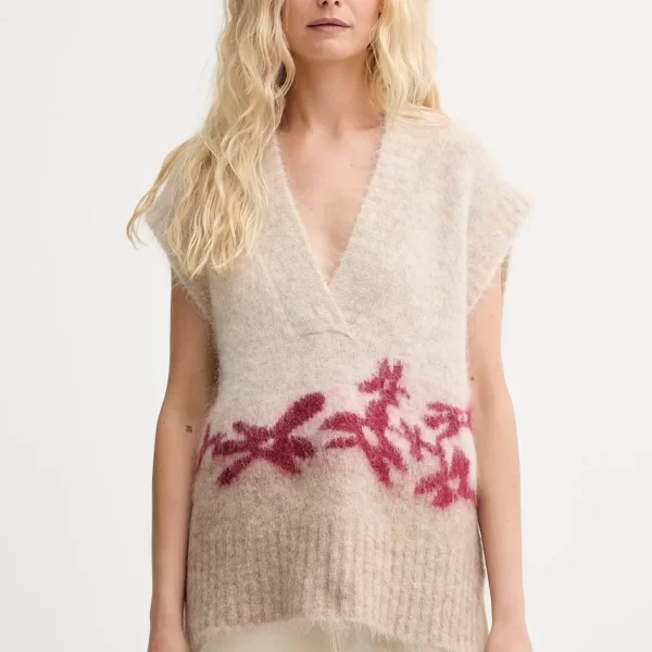 MUNTHE Μάλλινο γιλέκο MUNTHE PURULIA