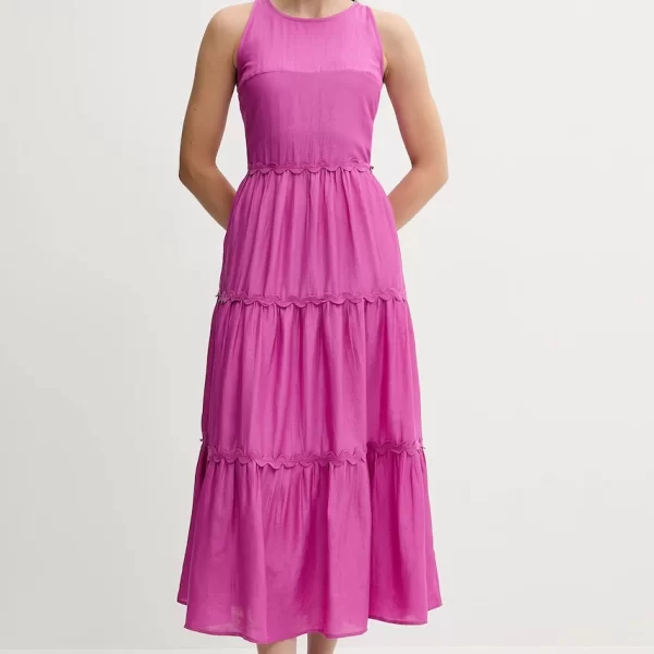 Φόρεμα από λινό μείγμα Pedro del Hierro