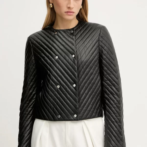 Boss Δερμάτινο μπουφάν BOSS Bashinah