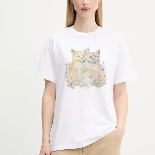 Βαμβακερό μπλουζάκι Vans