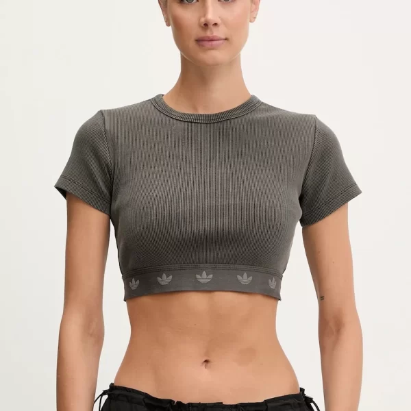 Μπλουζάκι adidas Originals Rib SS Top