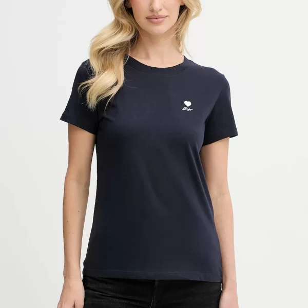 Βαμβακερό μπλουζάκι BOSS Orange San Jared-C