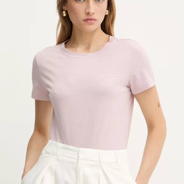 Βαμβακερό μπλουζάκι BOSS Orange San Jared-C