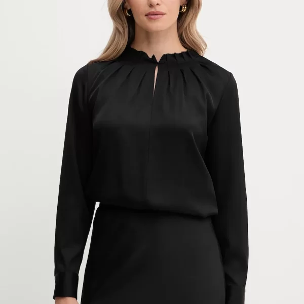 Boss Μεταξωτή μπλούζα BOSS Bashinah