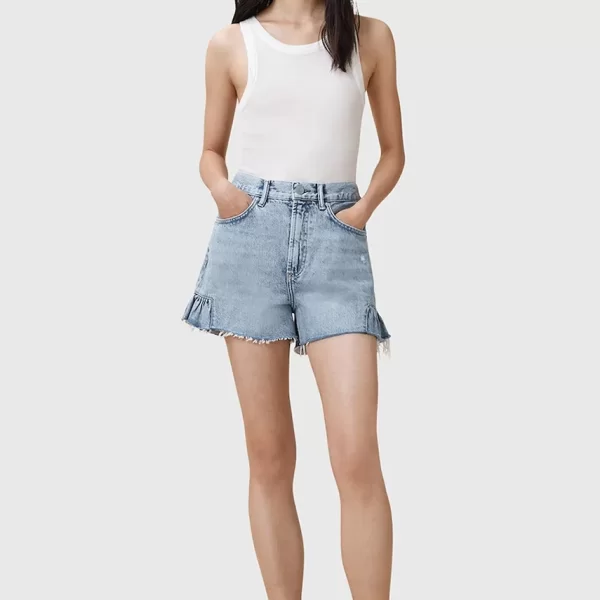 AllSaints Βαμβακερό σορτσάκι AllSaints ELIANA