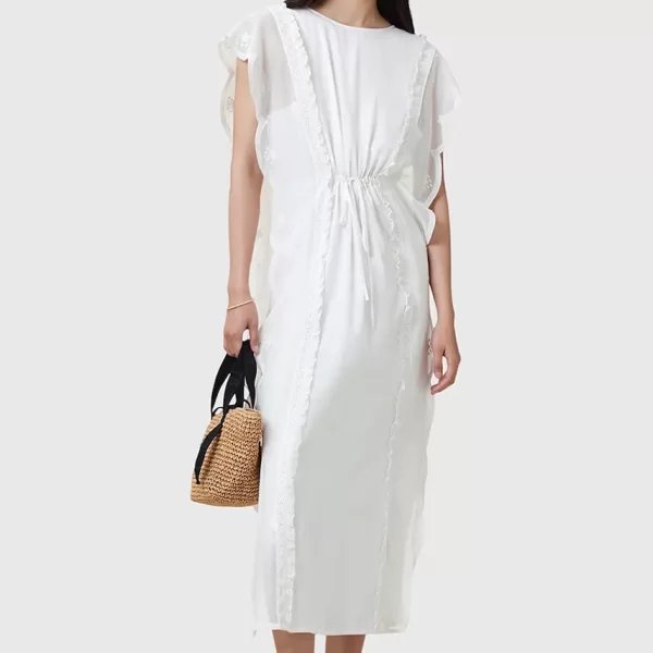 Βαμβακερό φόρεμα AllSaints OLA