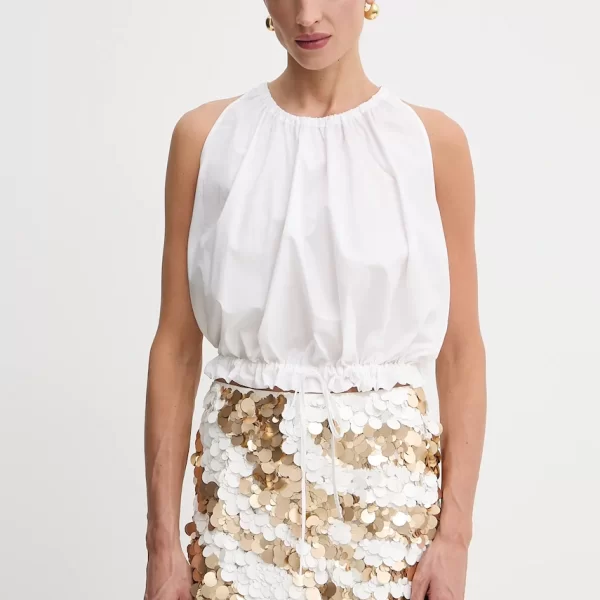 PINKO Βαμβακερή μπλούζα Pinko