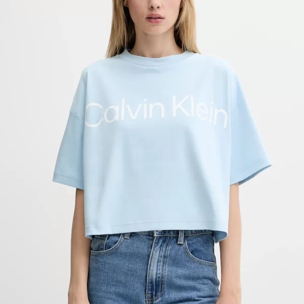 Βαμβακερό μπλουζάκι Calvin Klein