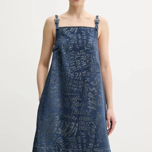 Φόρεμα τζιν Versace Jeans Couture