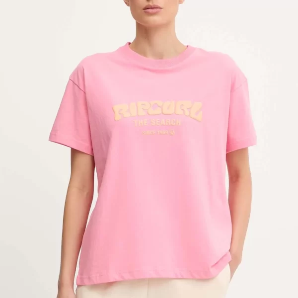 Βαμβακερό μπλουζάκι Rip Curl