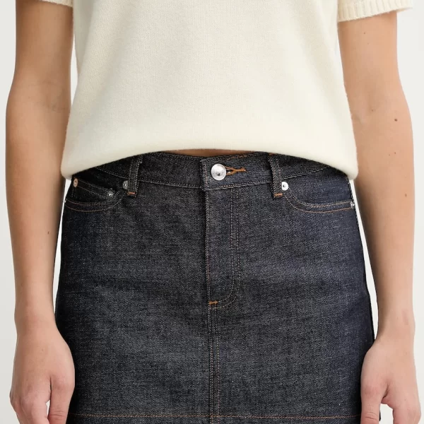 Τζιν φούστα A.P.C. mini-jupe
