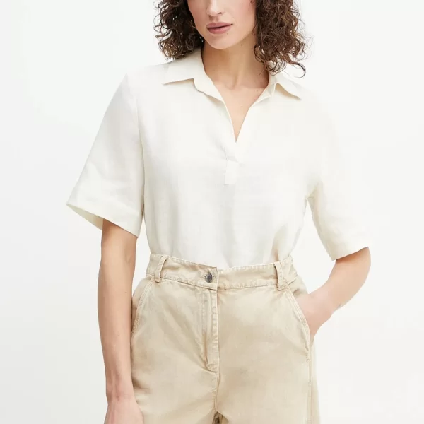 Λευκή μπλούζα Marella Emme by Marella