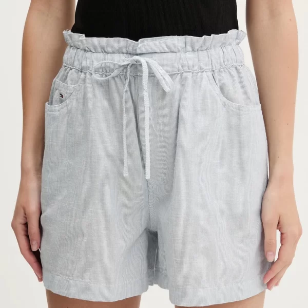 Λινό σορτς Tommy Jeans