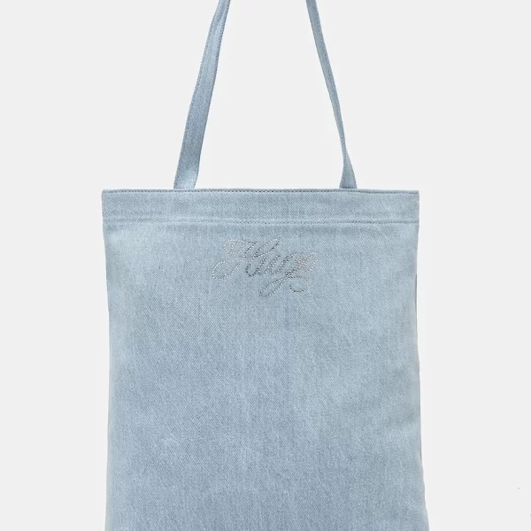 Βαμβακερή τσάντα Hugo Blue