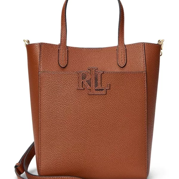 Δερμάτινη τσάντα Lauren Ralph Lauren