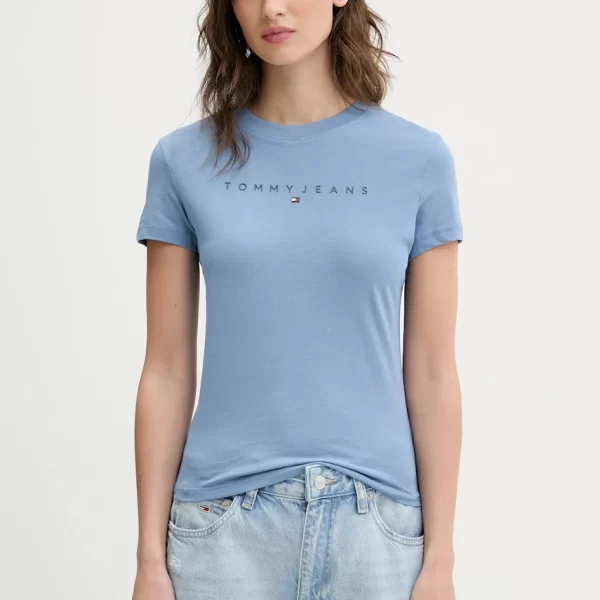 Βαμβακερό μπλουζάκι Tommy Jeans