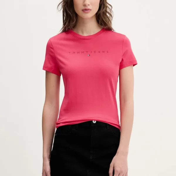 Βαμβακερό μπλουζάκι Tommy Jeans
