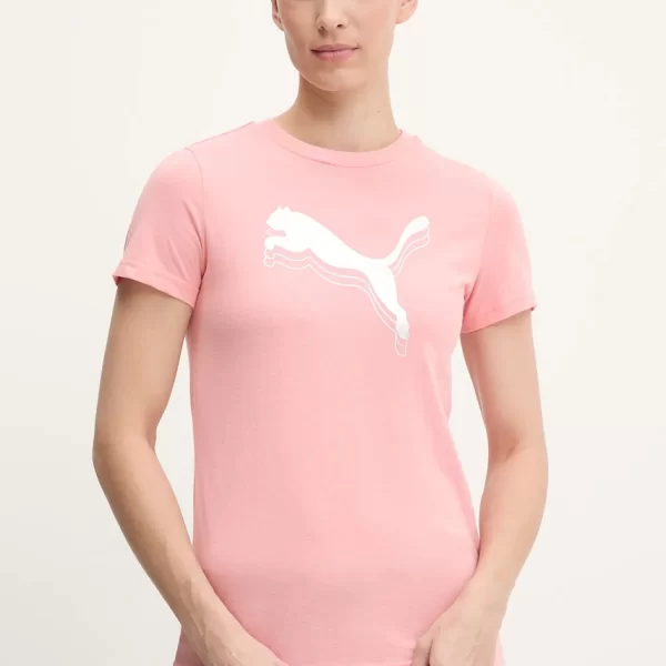 Βαμβακερό μπλουζάκι Puma