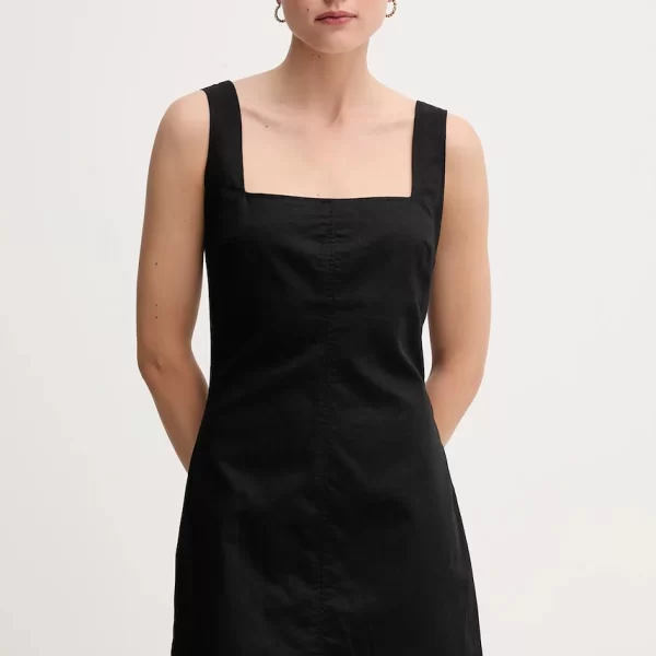 Calvin Klein Jeans Φόρεμα από λινό μείγμα Calvin Klein Jeans