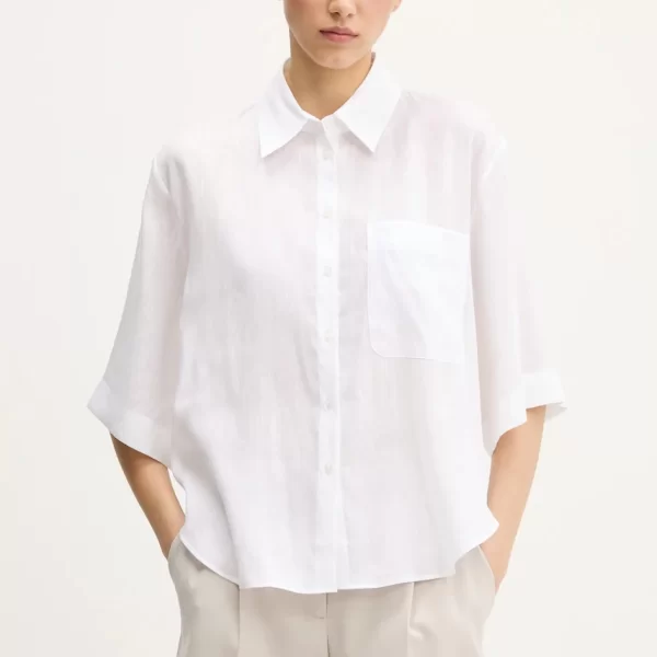 Πουκάμισο από λινό HUGO