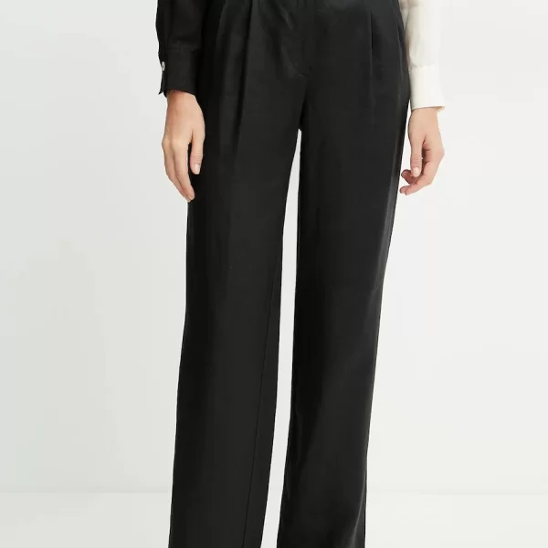 Λινό παντελόνι Luisa Spagnoli