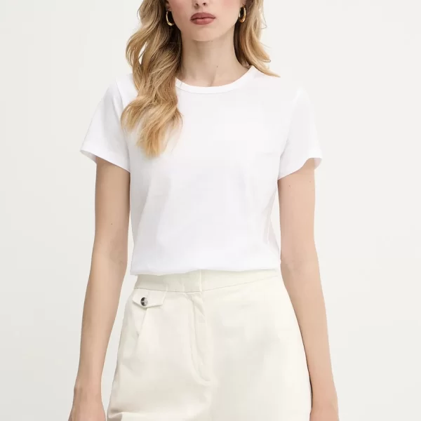 Boss Βαμβακερό μπλουζάκι BOSS