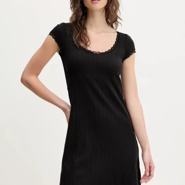 Βαμβακερό φόρεμα Tommy Jeans