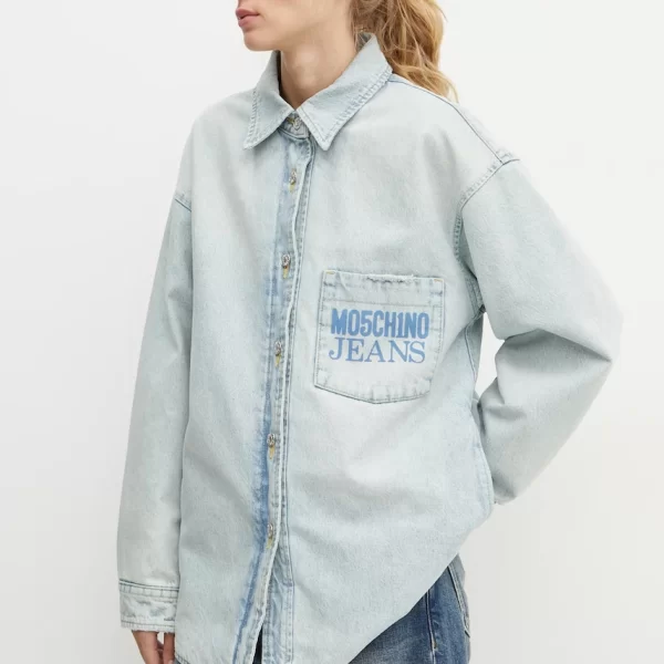 Τζιν μπουφάν Moschino Jeans
