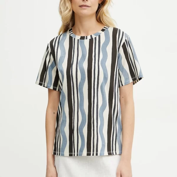 Βαμβακερό μπλουζάκι Weekend Max Mara