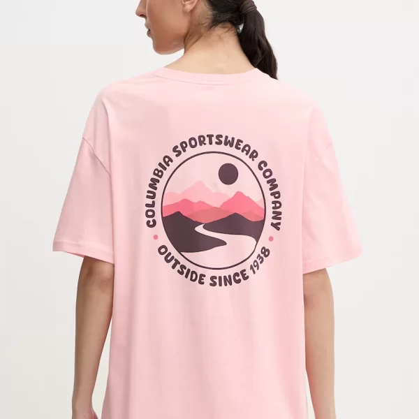 Βαμβακερό μπλουζάκι Columbia Rolling Bend