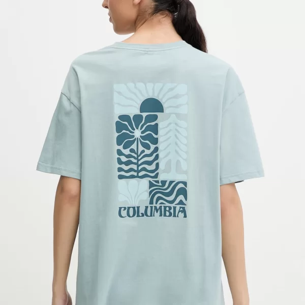 Βαμβακερό μπλουζάκι Columbia Rolling Bend