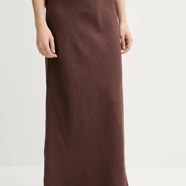 Λινή φούστα Samsoe Samsoe SAAGNETA