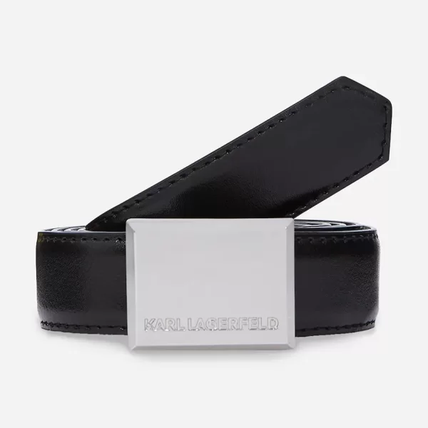 Δερμάτινη ζώνη Karl Lagerfeld