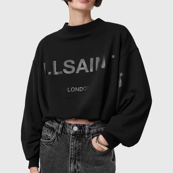 Βαμβακερή μπλούζα AllSaints BIGGY ASTER