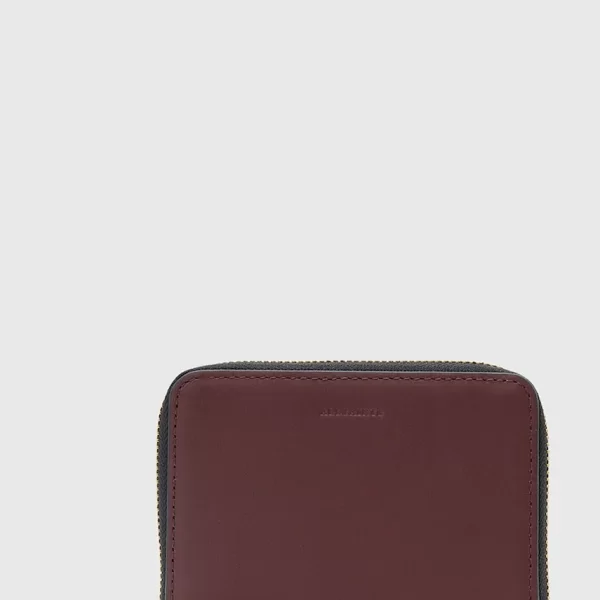 AllSaints Δερμάτινο πορτοφόλι AllSaints LENA HEX