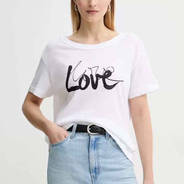 Βαμβακερό μπλουζάκι Marc O'Polo