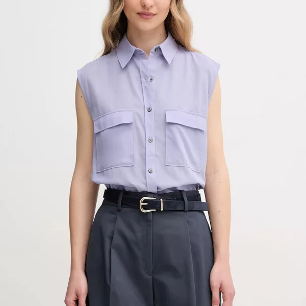 Βαμβακερό πουκάμισο Calvin Klein