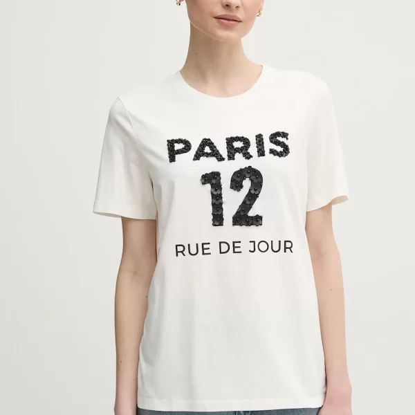 Βαμβακερό μπλουζάκι Marc Aurel