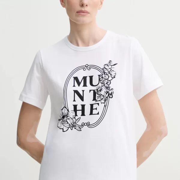 Βαμβακερό μπλουζάκι MUNTHE FYNELLA