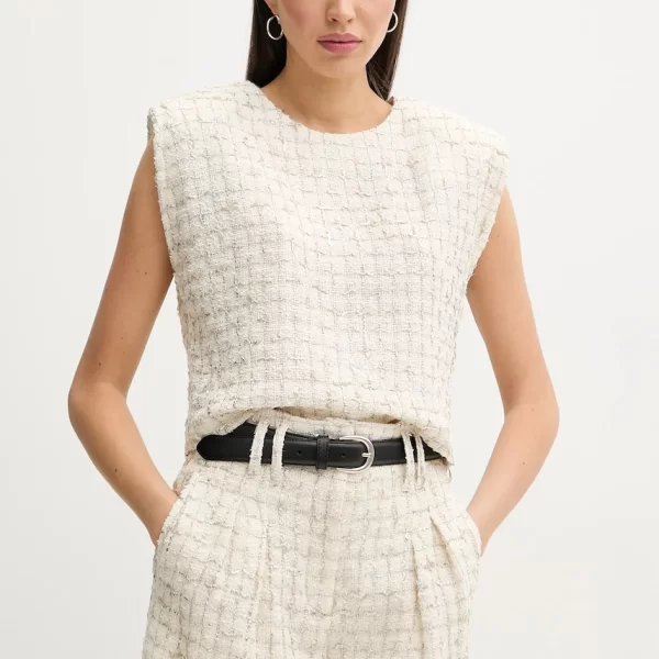 Μπλούζα με μείγμα από λινό IRO