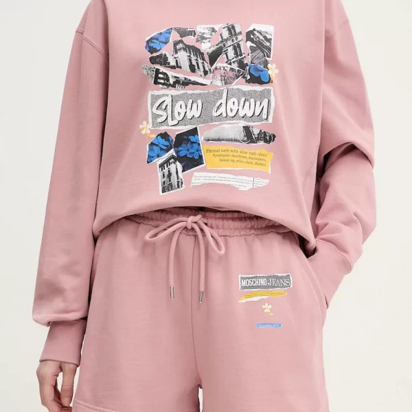 MOSCHINO JEANS Βαμβακερό σορτσάκι Moschino Jeans