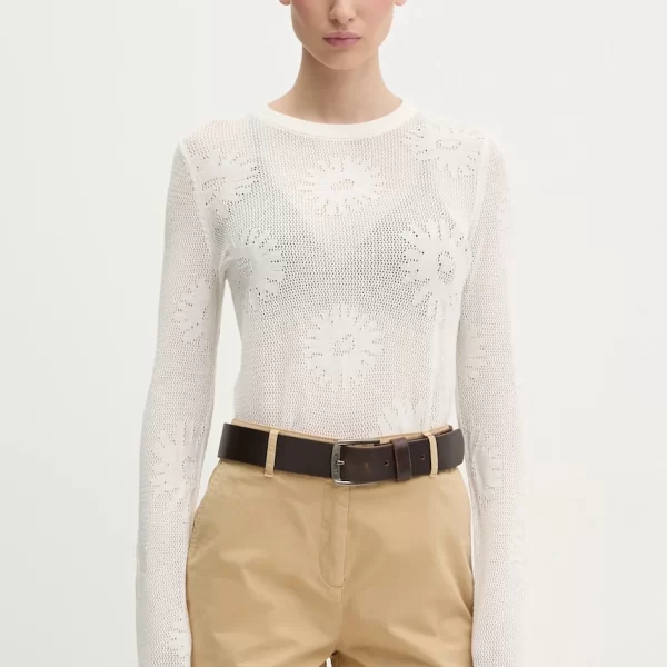 HUGO Βαμβακερό πουλόβερ HUGO