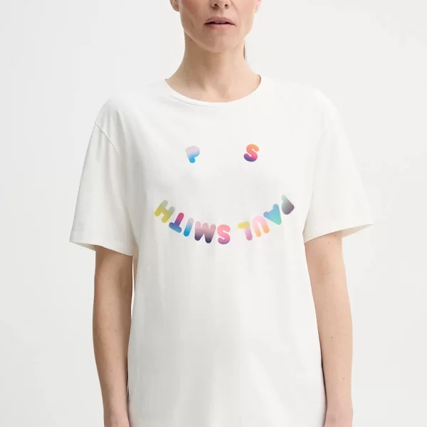 Βαμβακερό μπλουζάκι PS Paul Smith