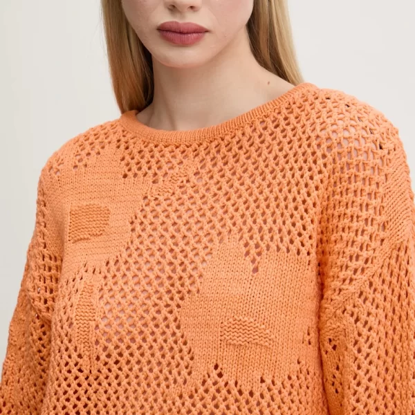 Πουλόβερ από λινό μείγμα Desigual BRUMA