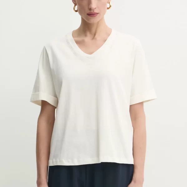 Βαμβακερό μπλουζάκι Liu Jo