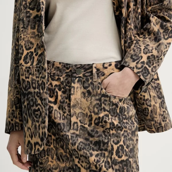 Δερμάτινη φούστα Gestuz